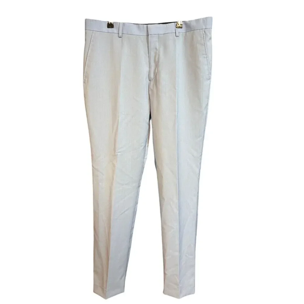 $265 The Kooples Men's Wool Slim Fit Pants Blue US Size 34